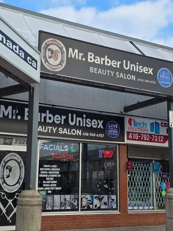 Mr.Barber unisex beauty salon — Barber shop in Toronto